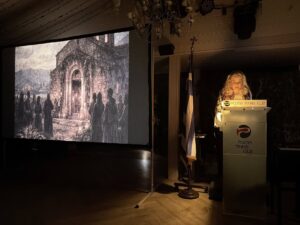 Επίσημη παρουσίαση του ντοκιμαντέρ της Λίλας Παπαδημητρίου σε μια  εκδήλωση μνήμης για τα 200 χρόνια από την Έξοδο του Μεσολογγίου στην Κηφισιά